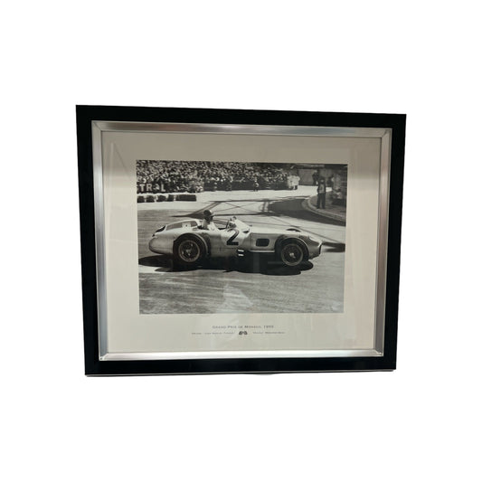 Wandbild: Grand Prix der Monaco, 1955 (38cm x 48cm)